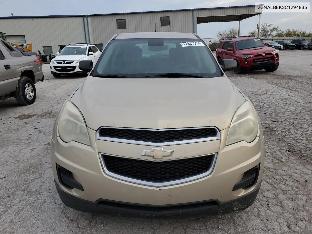 2012 Chevrolet Equinox Ls VIN: 2GNALBEK3C1294835 Lot: 77884514