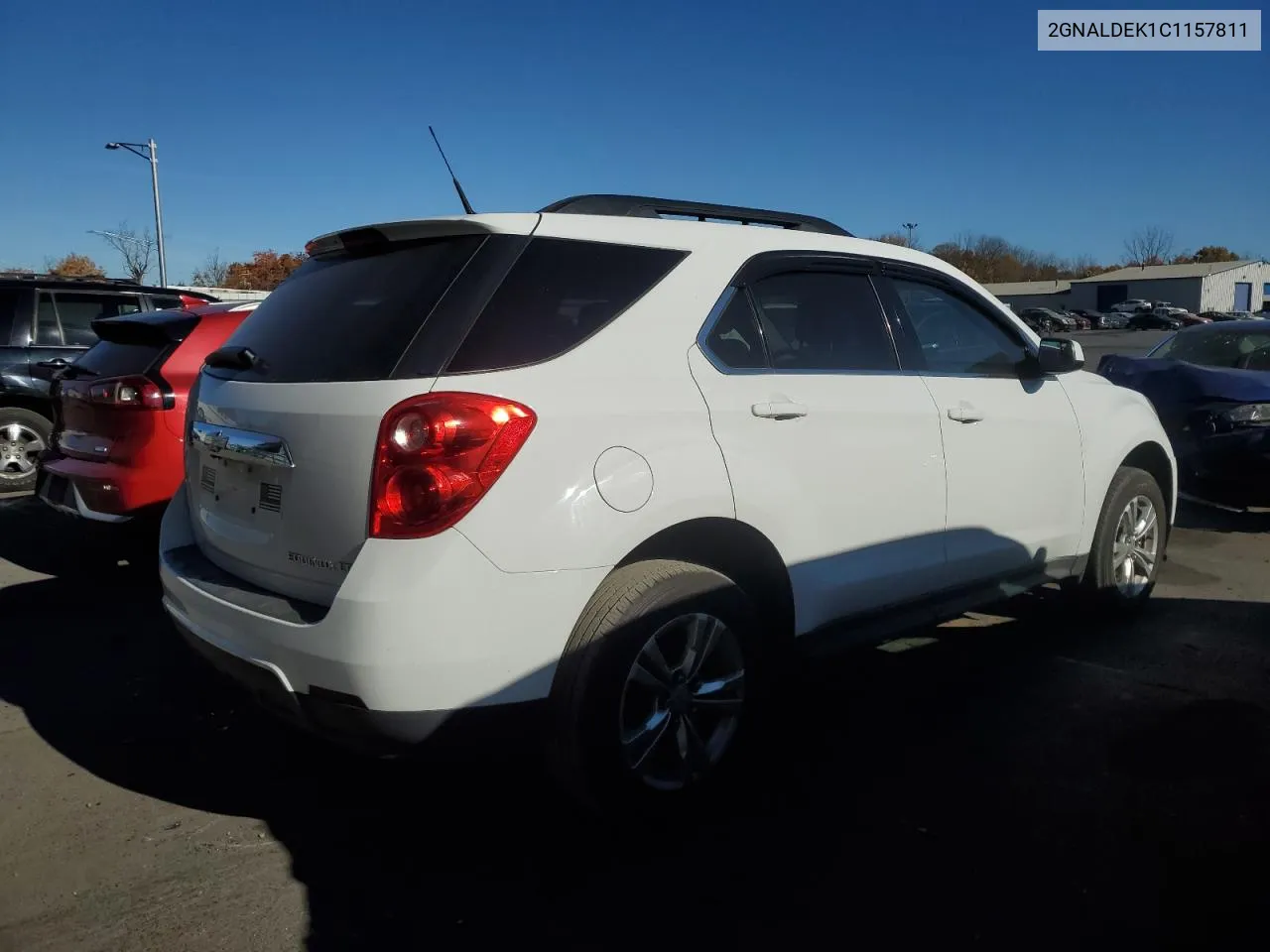 2012 Chevrolet Equinox Lt VIN: 2GNALDEK1C1157811 Lot: 77900044