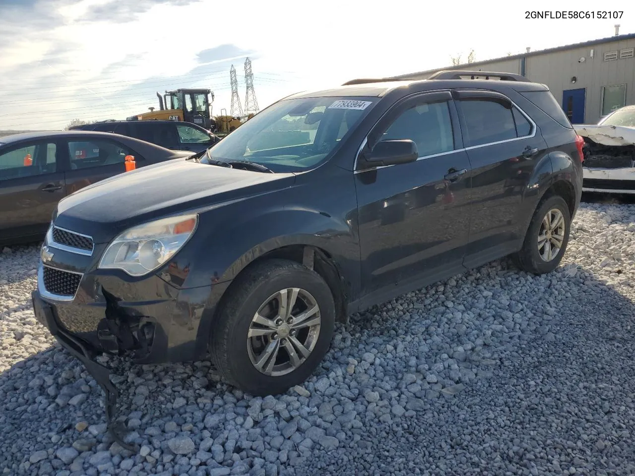 2012 Chevrolet Equinox Lt VIN: 2GNFLDE58C6152107 Lot: 77933904