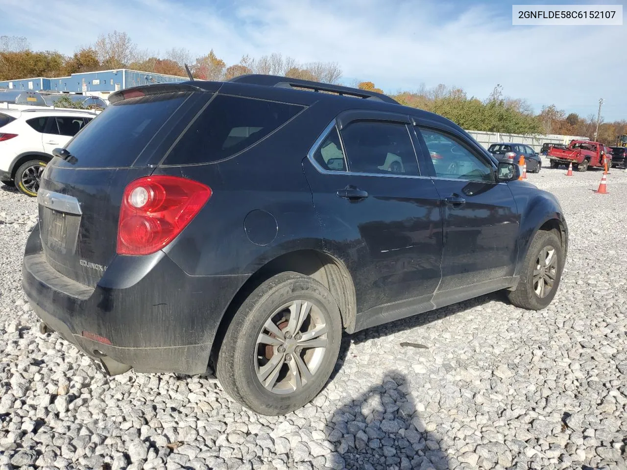 2012 Chevrolet Equinox Lt VIN: 2GNFLDE58C6152107 Lot: 77933904