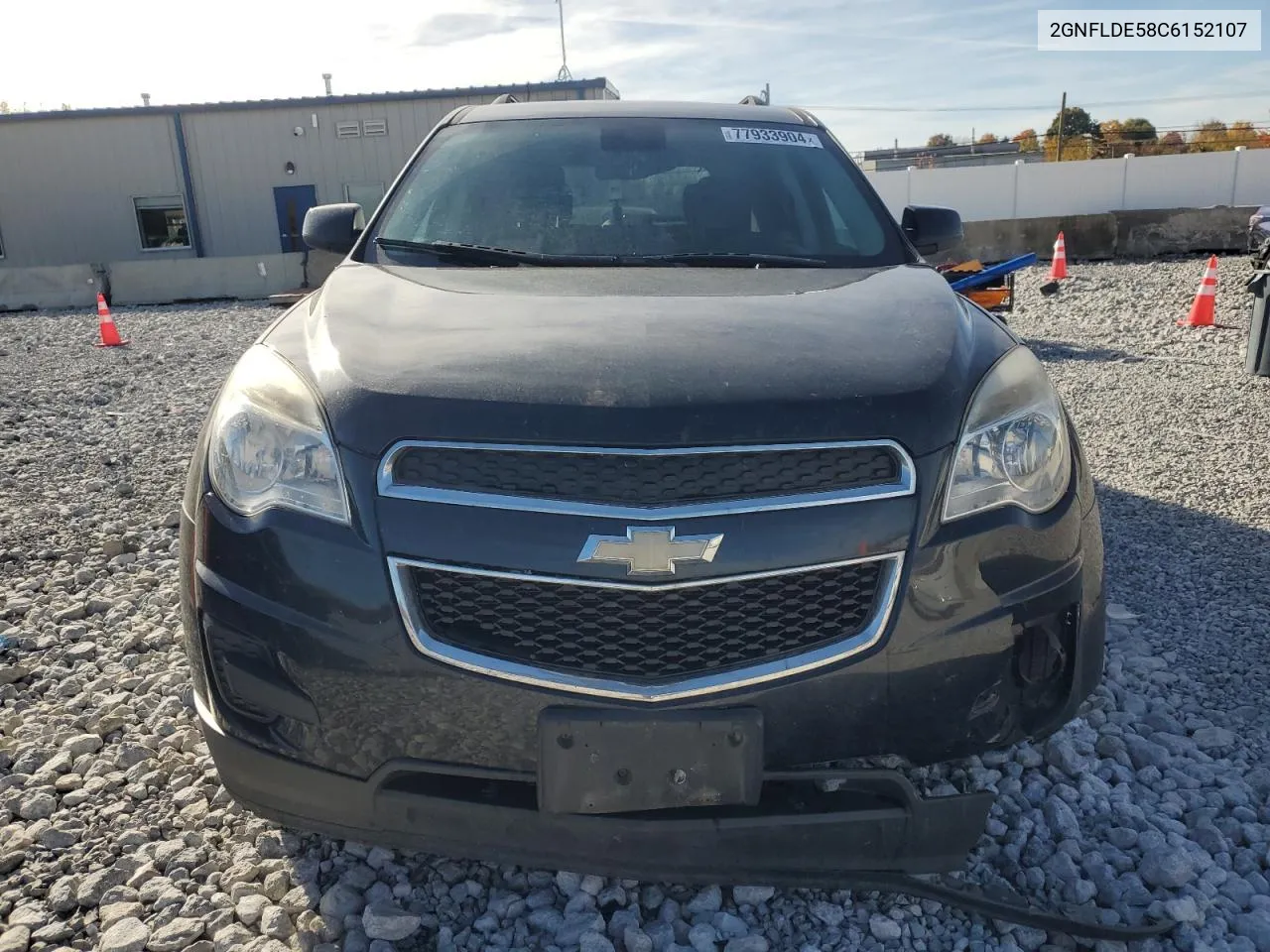 2012 Chevrolet Equinox Lt VIN: 2GNFLDE58C6152107 Lot: 77933904