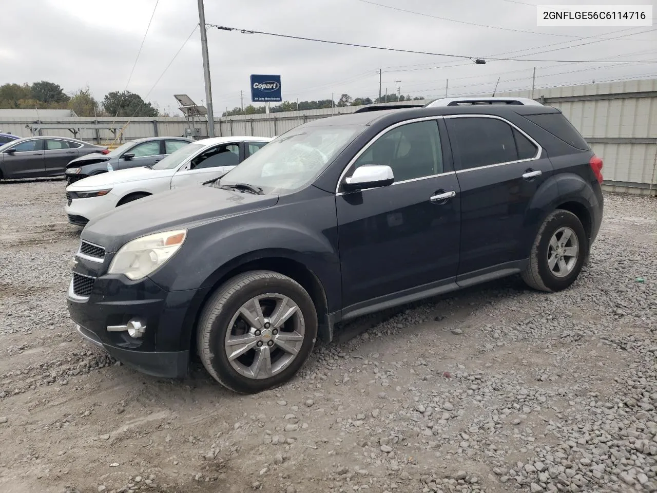 2012 Chevrolet Equinox Ltz VIN: 2GNFLGE56C6114716 Lot: 77986494