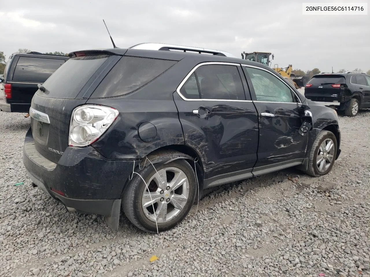 2012 Chevrolet Equinox Ltz VIN: 2GNFLGE56C6114716 Lot: 77986494