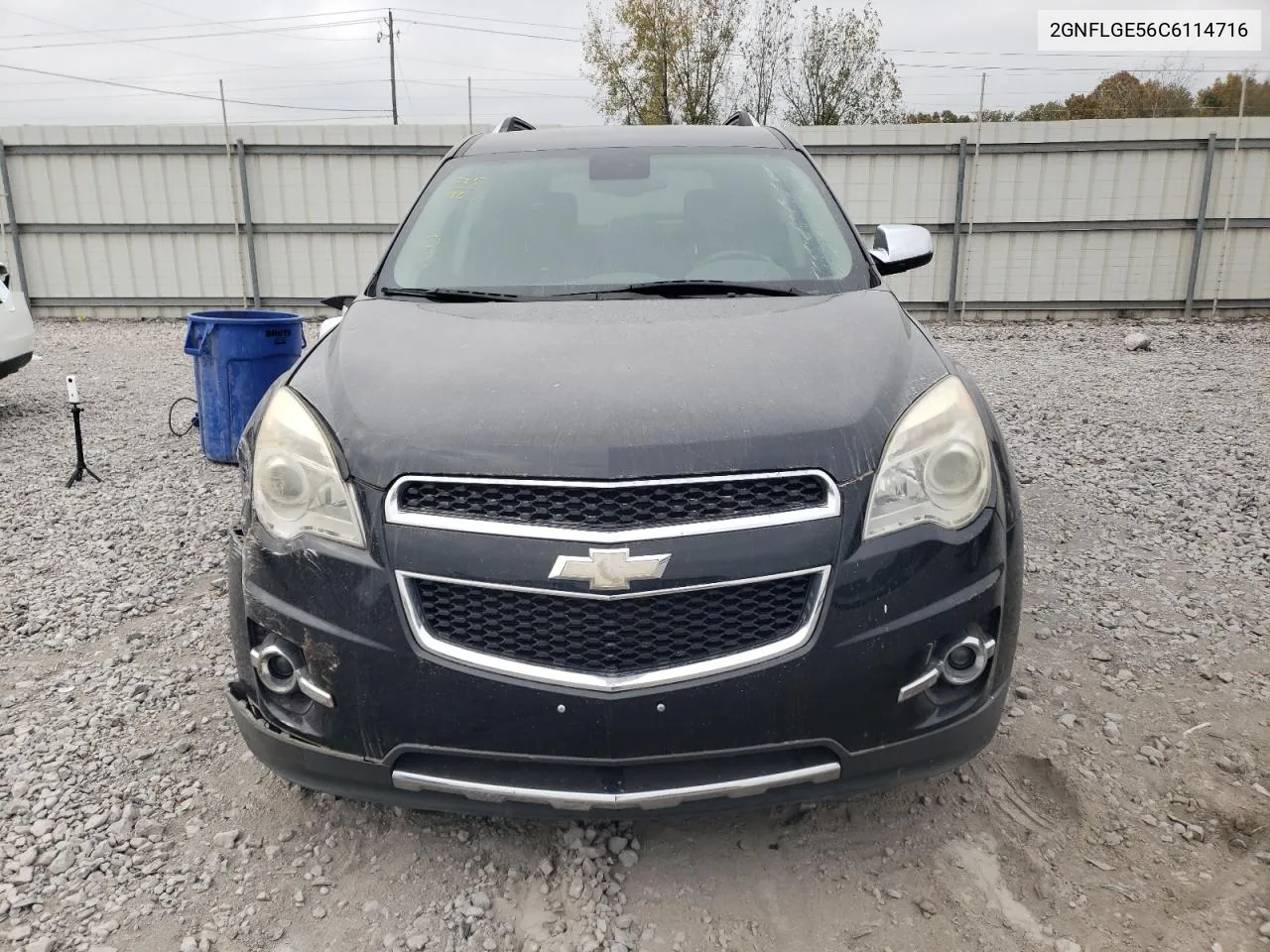 2012 Chevrolet Equinox Ltz VIN: 2GNFLGE56C6114716 Lot: 77986494