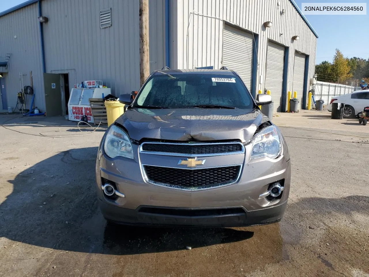 2012 Chevrolet Equinox Lt VIN: 2GNALPEK6C6284560 Lot: 78053764