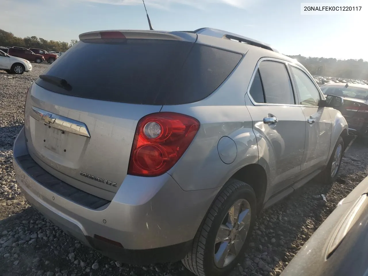 2GNALFEK0C1220117 2012 Chevrolet Equinox Ltz