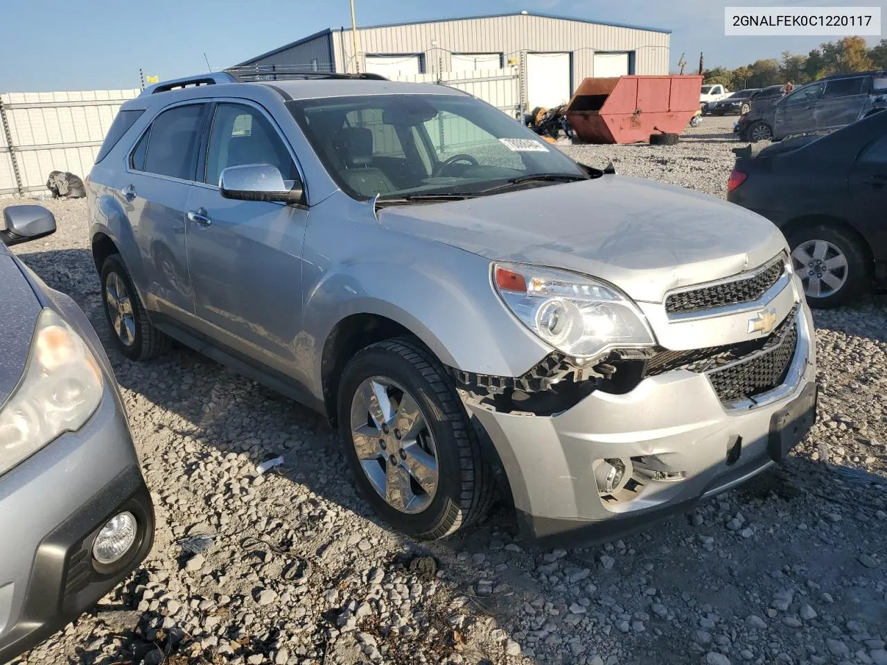 2012 Chevrolet Equinox Ltz VIN: 2GNALFEK0C1220117 Lot: 78088484