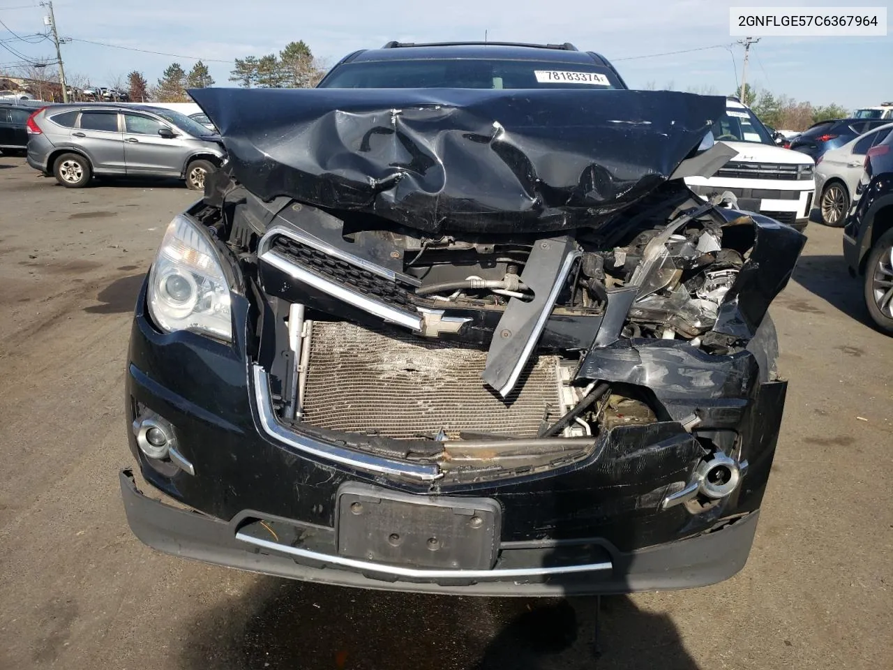 2GNFLGE57C6367964 2012 Chevrolet Equinox Ltz