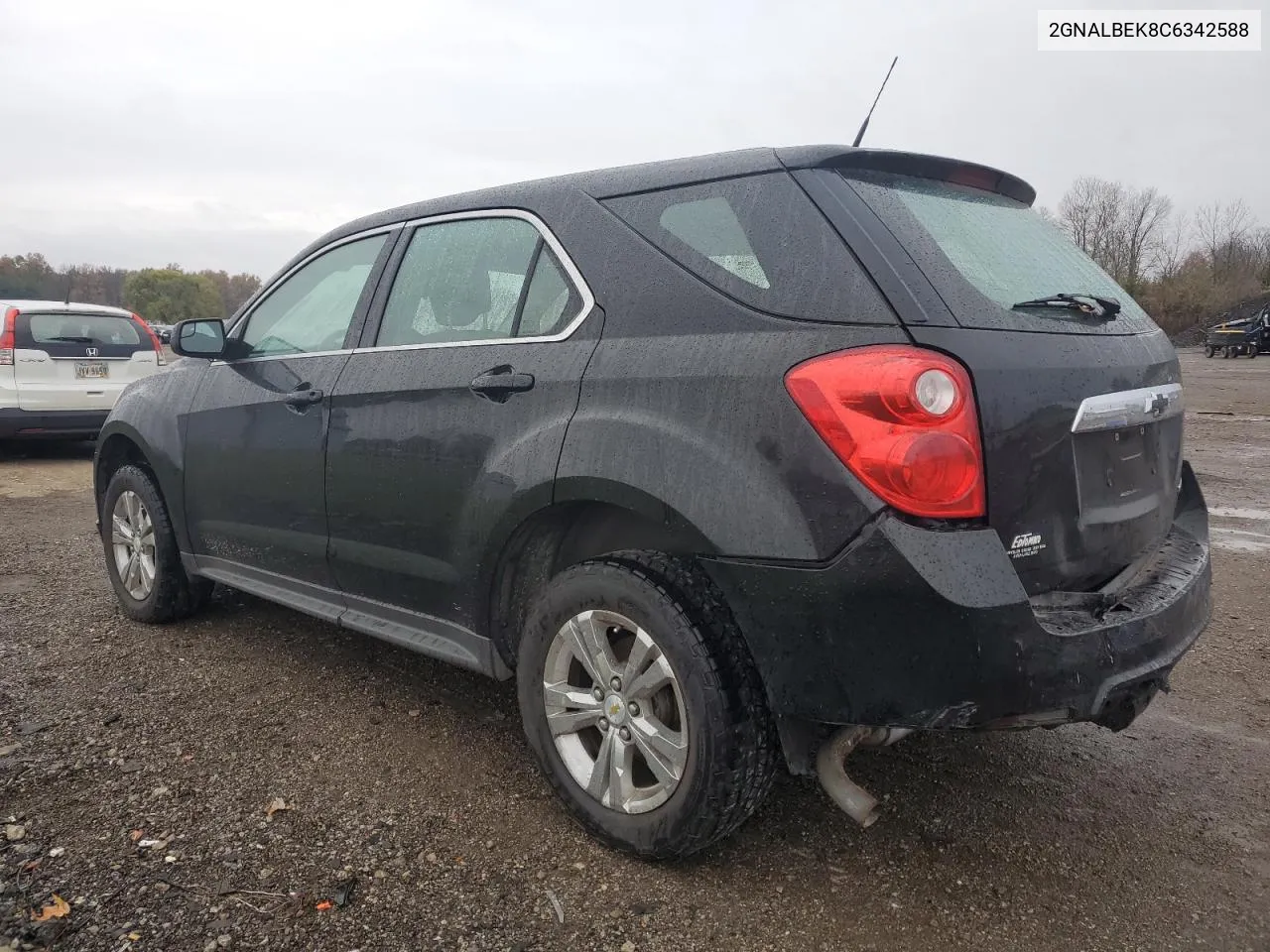 2012 Chevrolet Equinox Ls VIN: 2GNALBEK8C6342588 Lot: 78217384