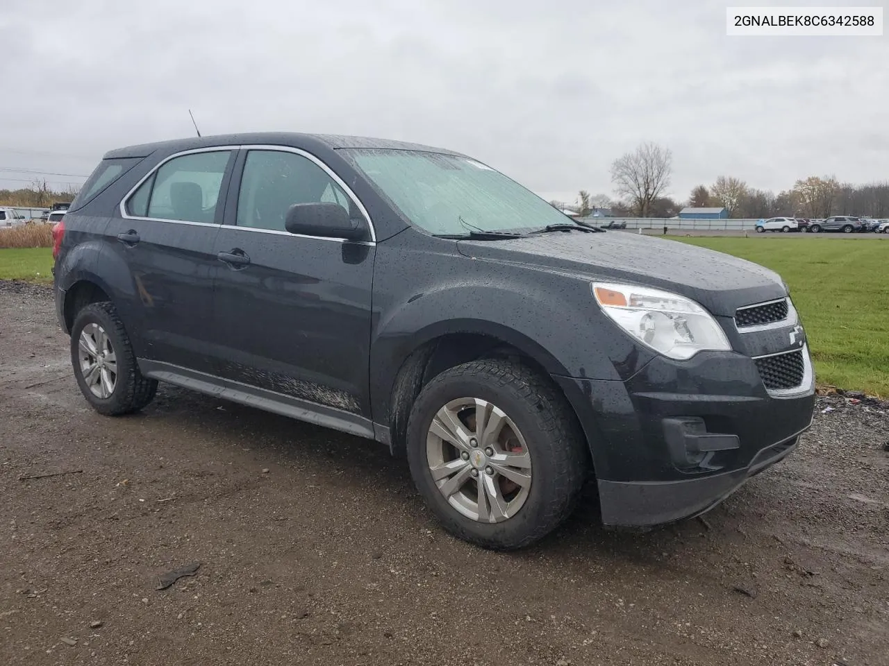 2012 Chevrolet Equinox Ls VIN: 2GNALBEK8C6342588 Lot: 78217384