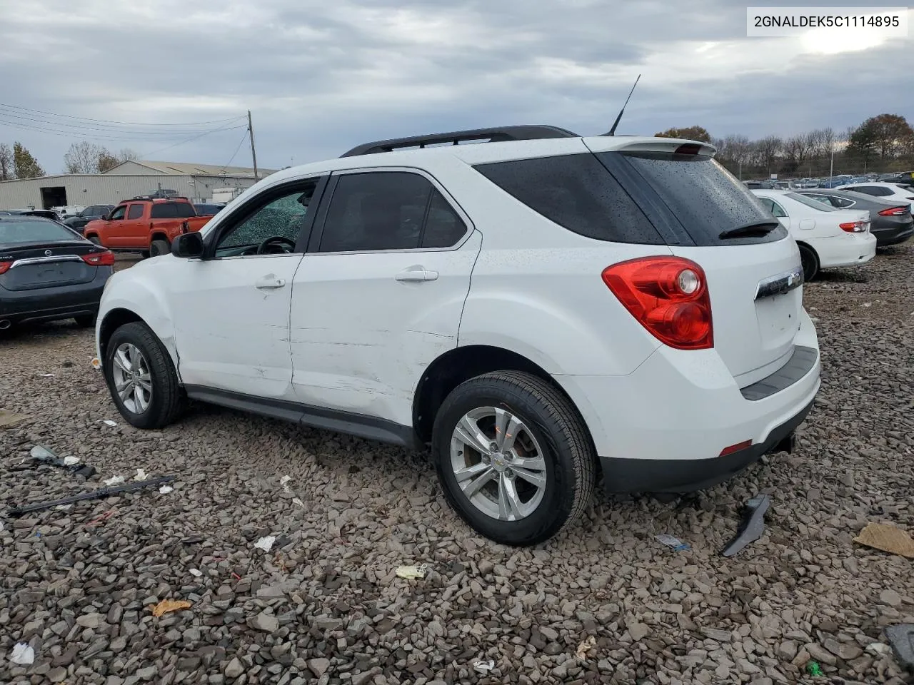 2GNALDEK5C1114895 2012 Chevrolet Equinox Lt