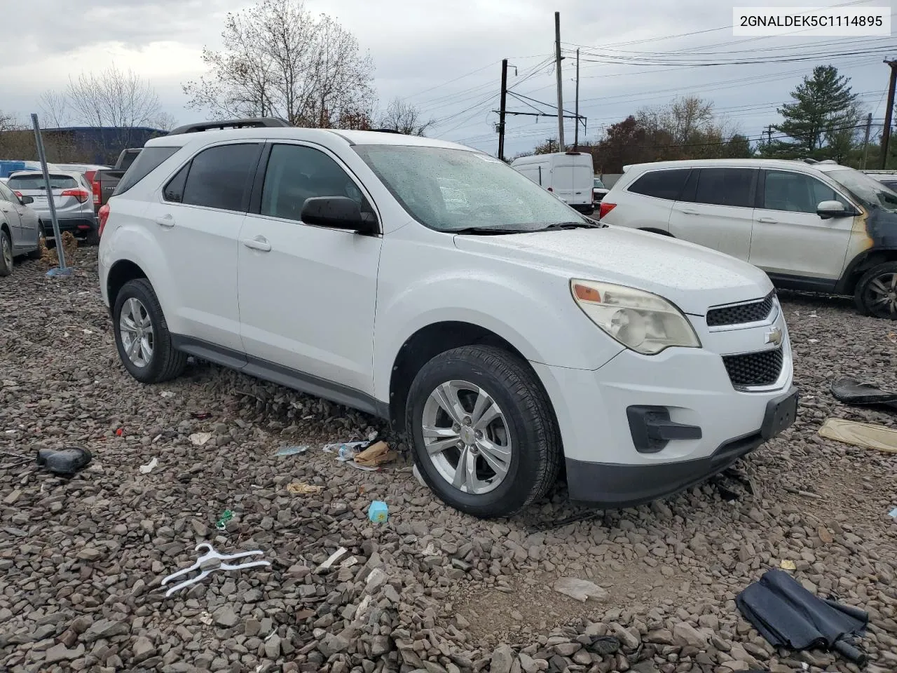 2GNALDEK5C1114895 2012 Chevrolet Equinox Lt