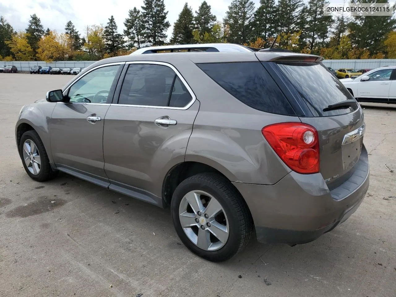 2012 Chevrolet Equinox Ltz VIN: 2GNFLGEK0C6124115 Lot: 78422404