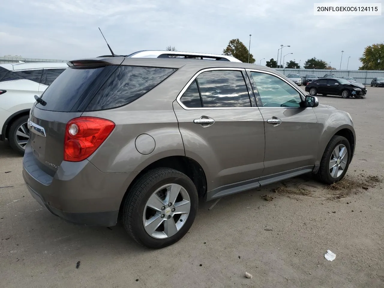 2012 Chevrolet Equinox Ltz VIN: 2GNFLGEK0C6124115 Lot: 78422404