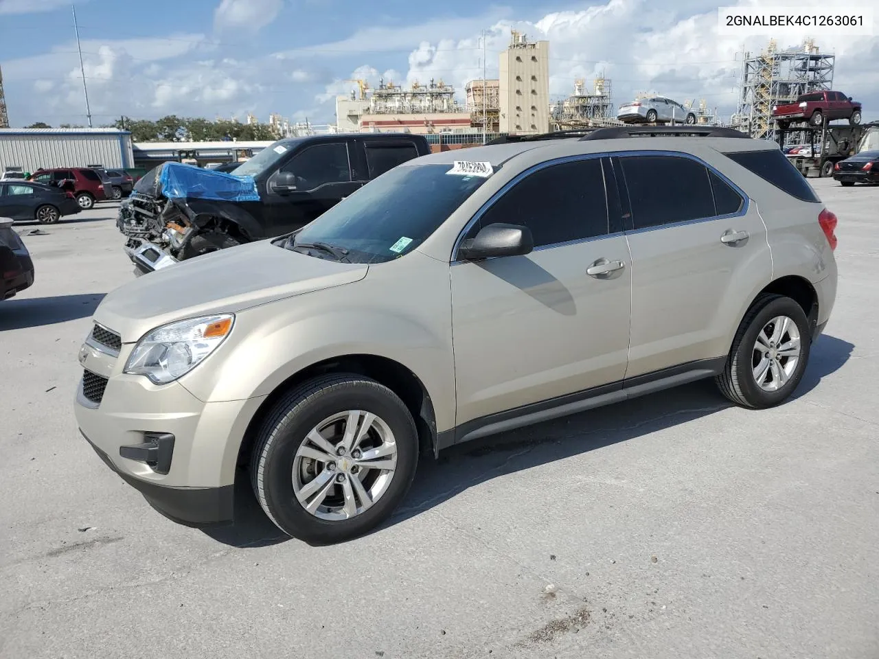 2012 Chevrolet Equinox Ls VIN: 2GNALBEK4C1263061 Lot: 78453894