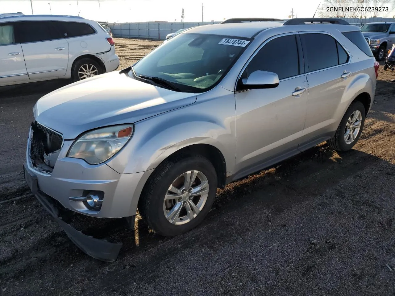 2012 Chevrolet Equinox Lt VIN: 2GNFLNEK6C6239273 Lot: 78470244