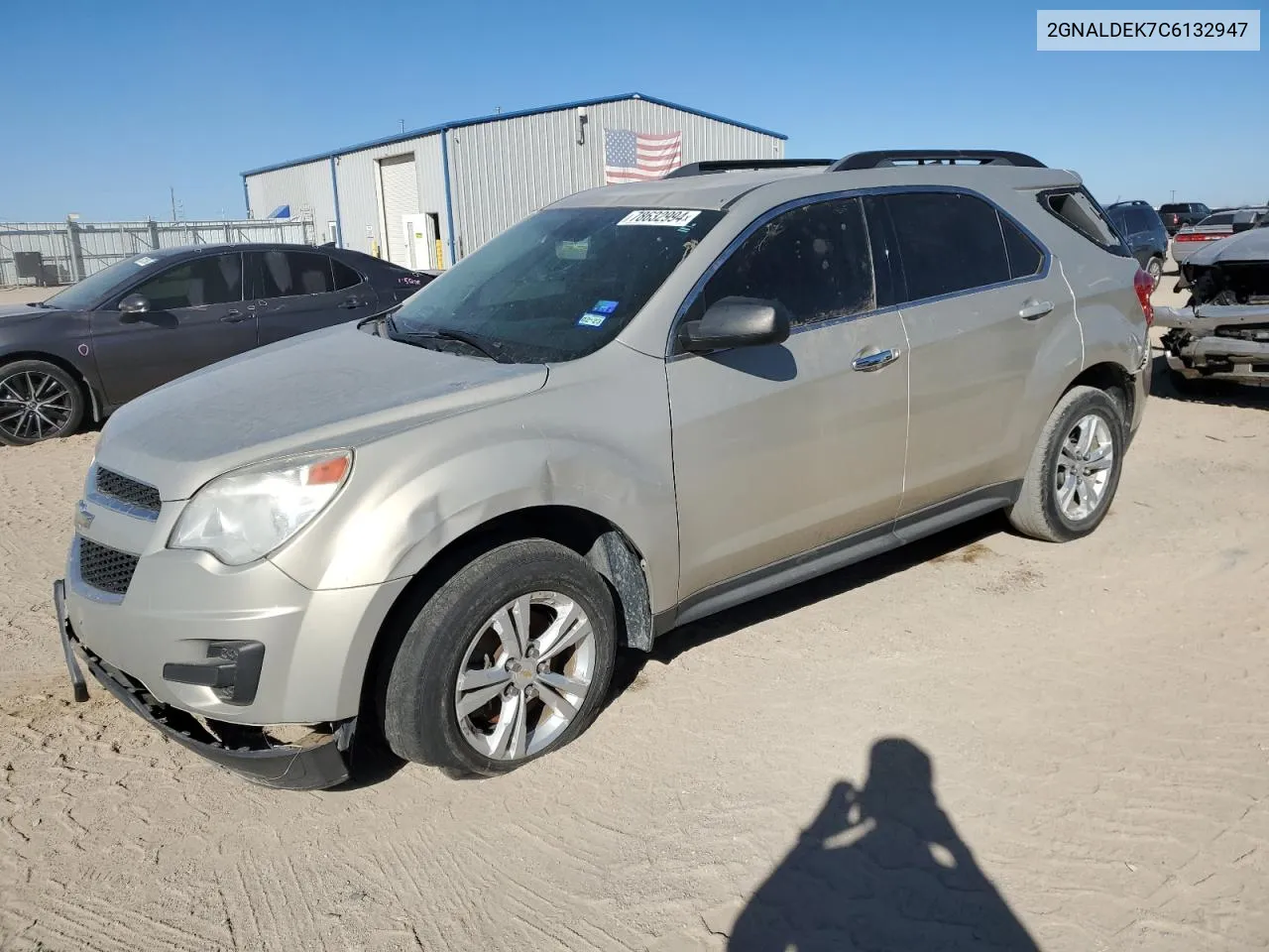 2012 Chevrolet Equinox Lt VIN: 2GNALDEK7C6132947 Lot: 78632994