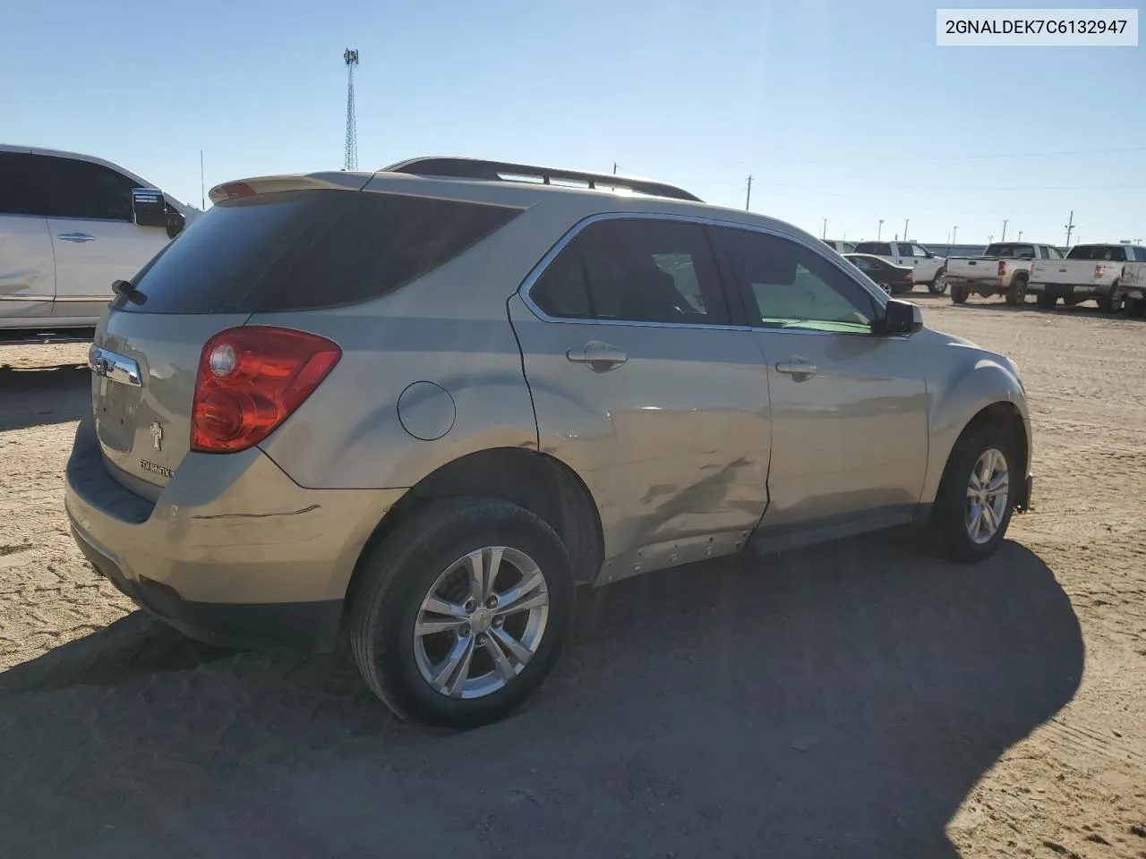 2012 Chevrolet Equinox Lt VIN: 2GNALDEK7C6132947 Lot: 78632994