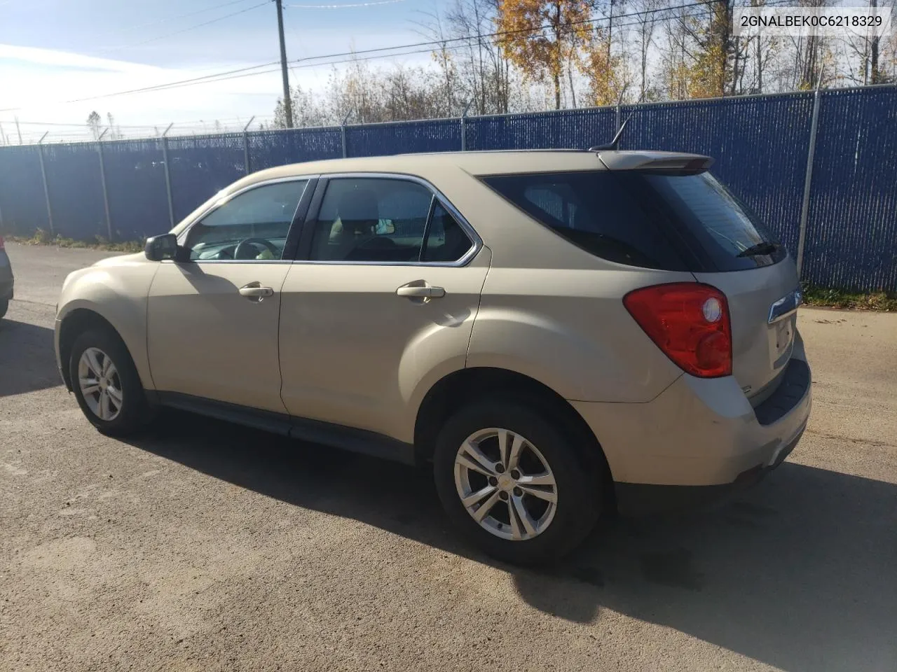 2012 Chevrolet Equinox Ls VIN: 2GNALBEK0C6218329 Lot: 78688874