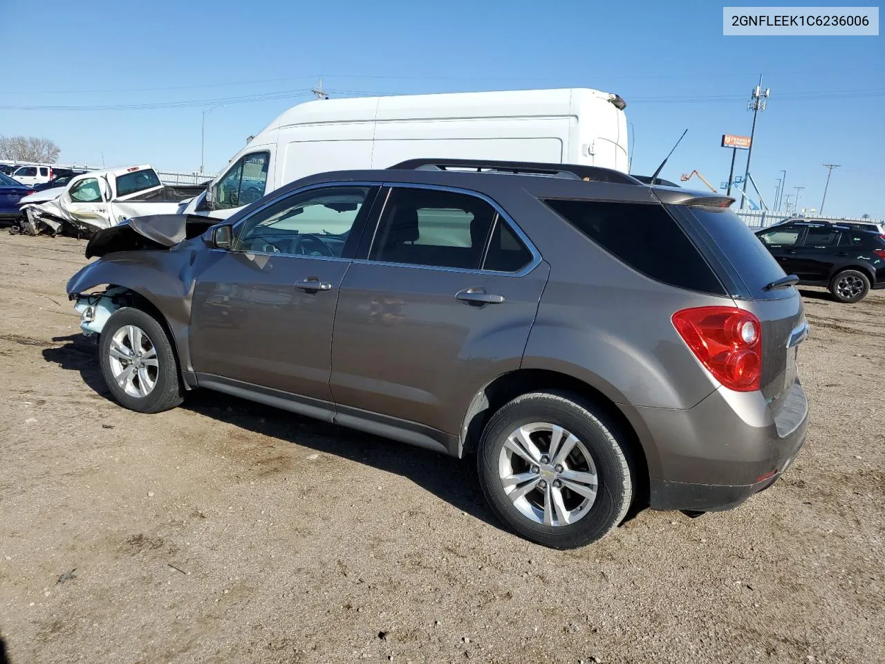 2012 Chevrolet Equinox Lt VIN: 2GNFLEEK1C6236006 Lot: 78735934