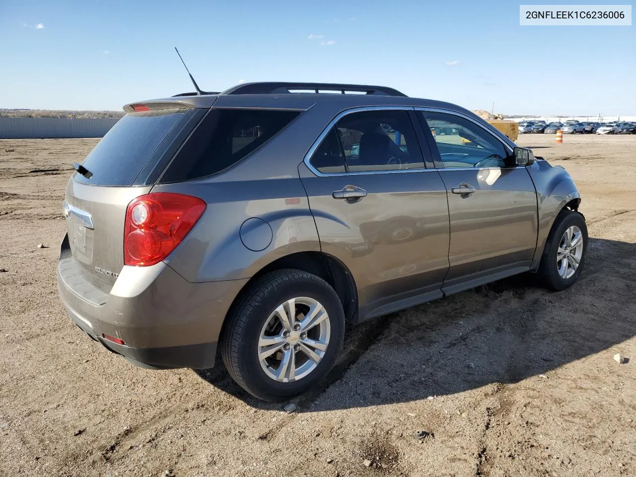 2012 Chevrolet Equinox Lt VIN: 2GNFLEEK1C6236006 Lot: 78735934