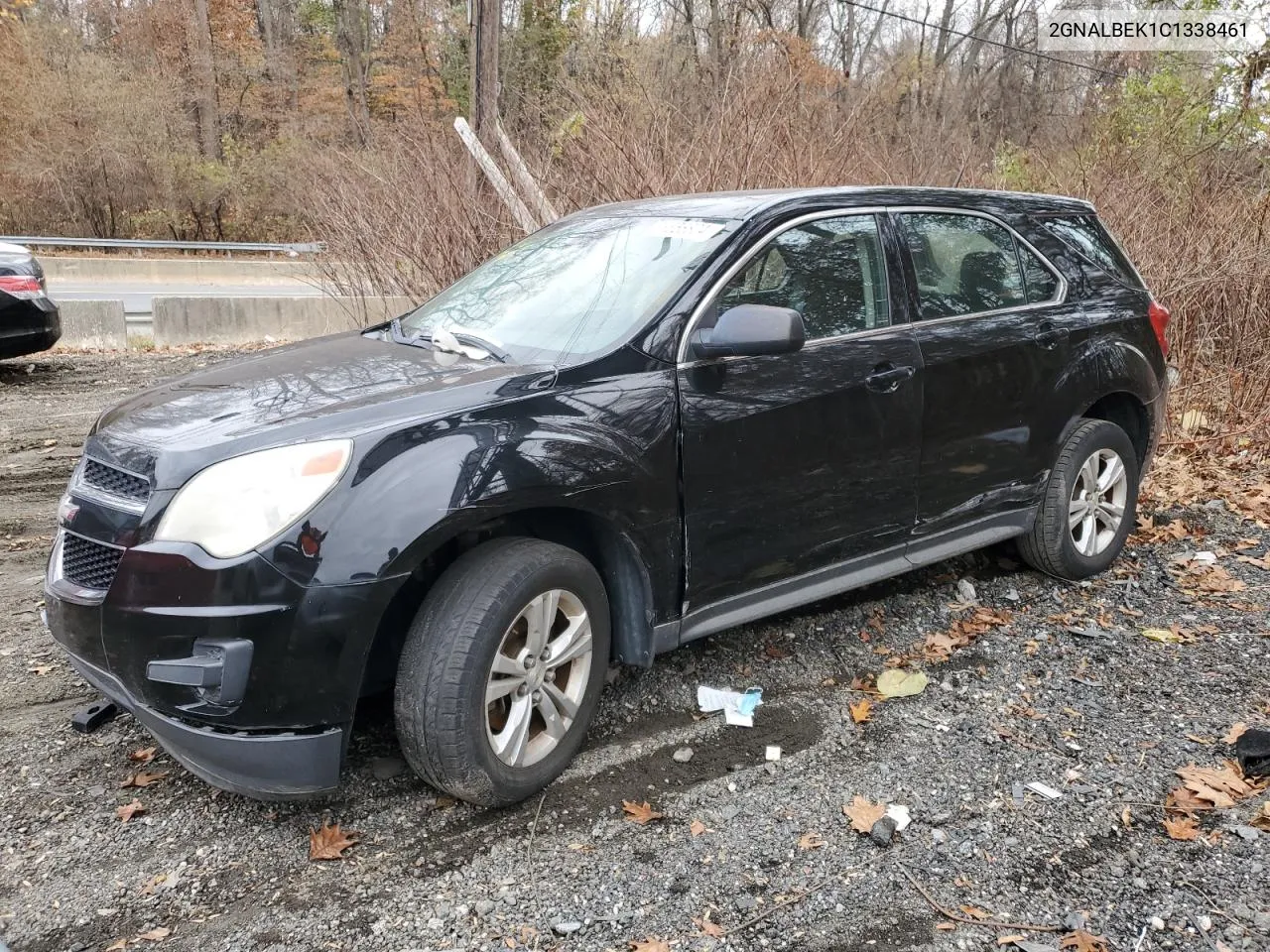 2012 Chevrolet Equinox Ls VIN: 2GNALBEK1C1338461 Lot: 78856804