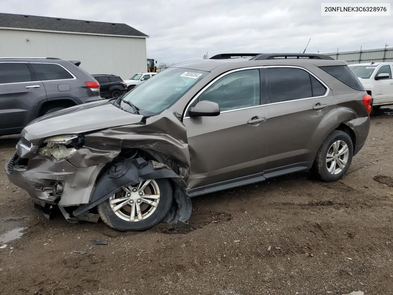 2012 Chevrolet Equinox Lt VIN: 2GNFLNEK3C6328976 Lot: 78858354