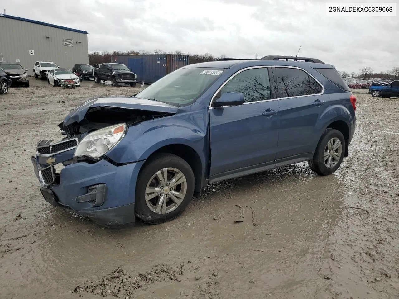 2012 Chevrolet Equinox Lt VIN: 2GNALDEKXC6309068 Lot: 78947254