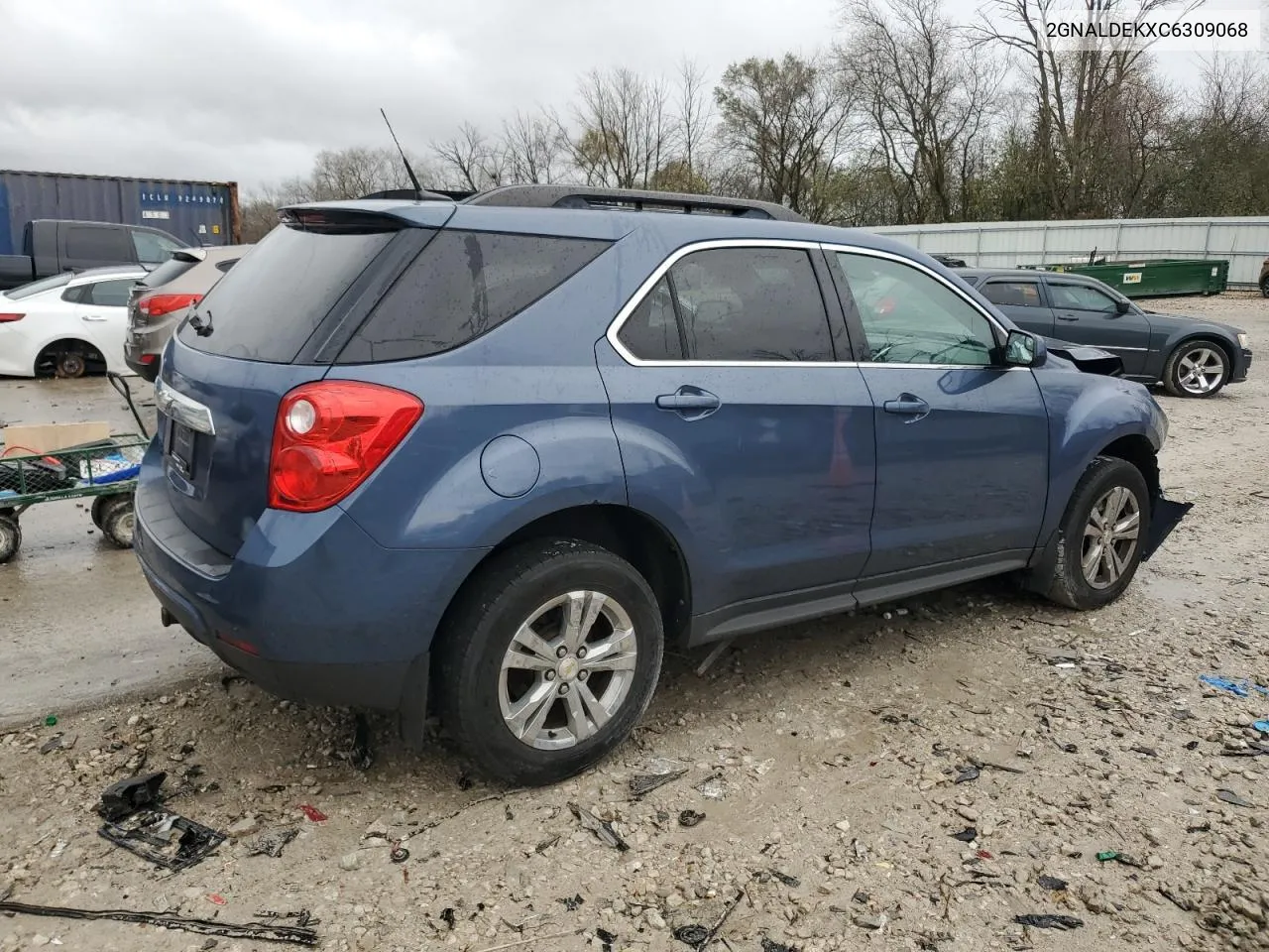 2012 Chevrolet Equinox Lt VIN: 2GNALDEKXC6309068 Lot: 78947254