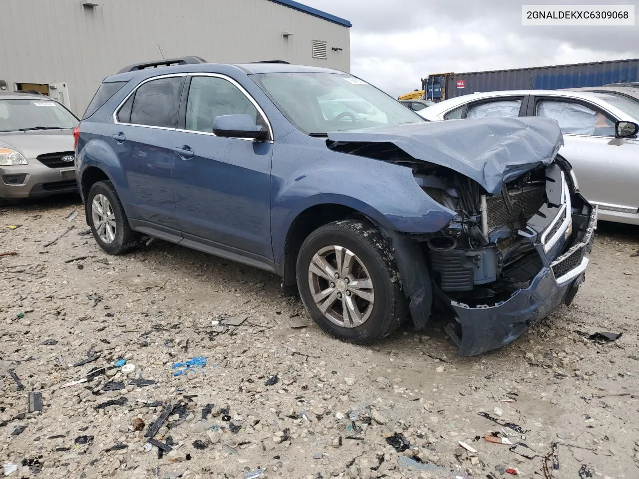 2012 Chevrolet Equinox Lt VIN: 2GNALDEKXC6309068 Lot: 78947254