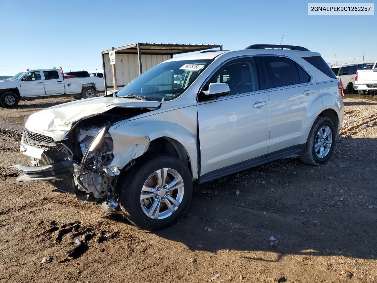 2012 Chevrolet Equinox Lt VIN: 2GNALPEK9C1262257 Lot: 79128254