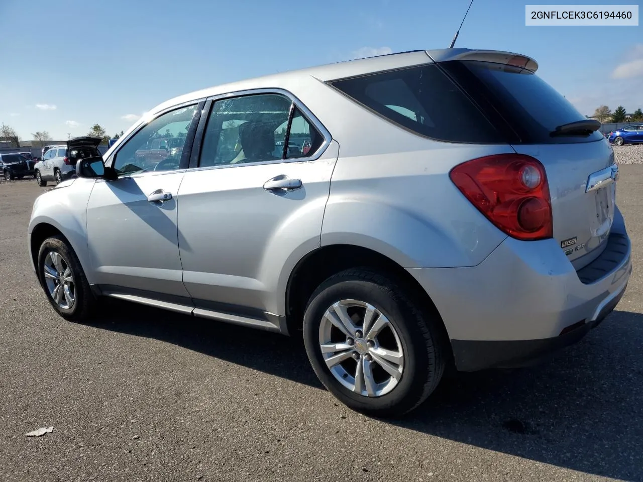 2012 Chevrolet Equinox Ls VIN: 2GNFLCEK3C6194460 Lot: 79431724