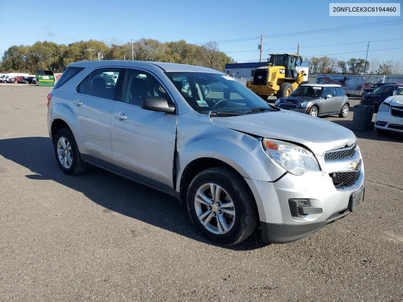 2012 Chevrolet Equinox Ls VIN: 2GNFLCEK3C6194460 Lot: 79431724