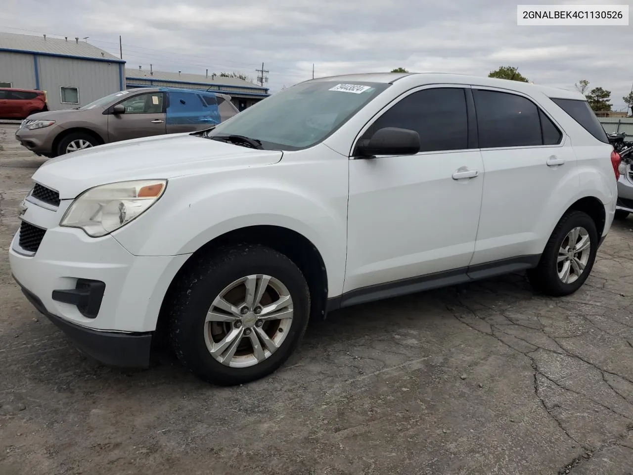 2012 Chevrolet Equinox Ls VIN: 2GNALBEK4C1130526 Lot: 79443824