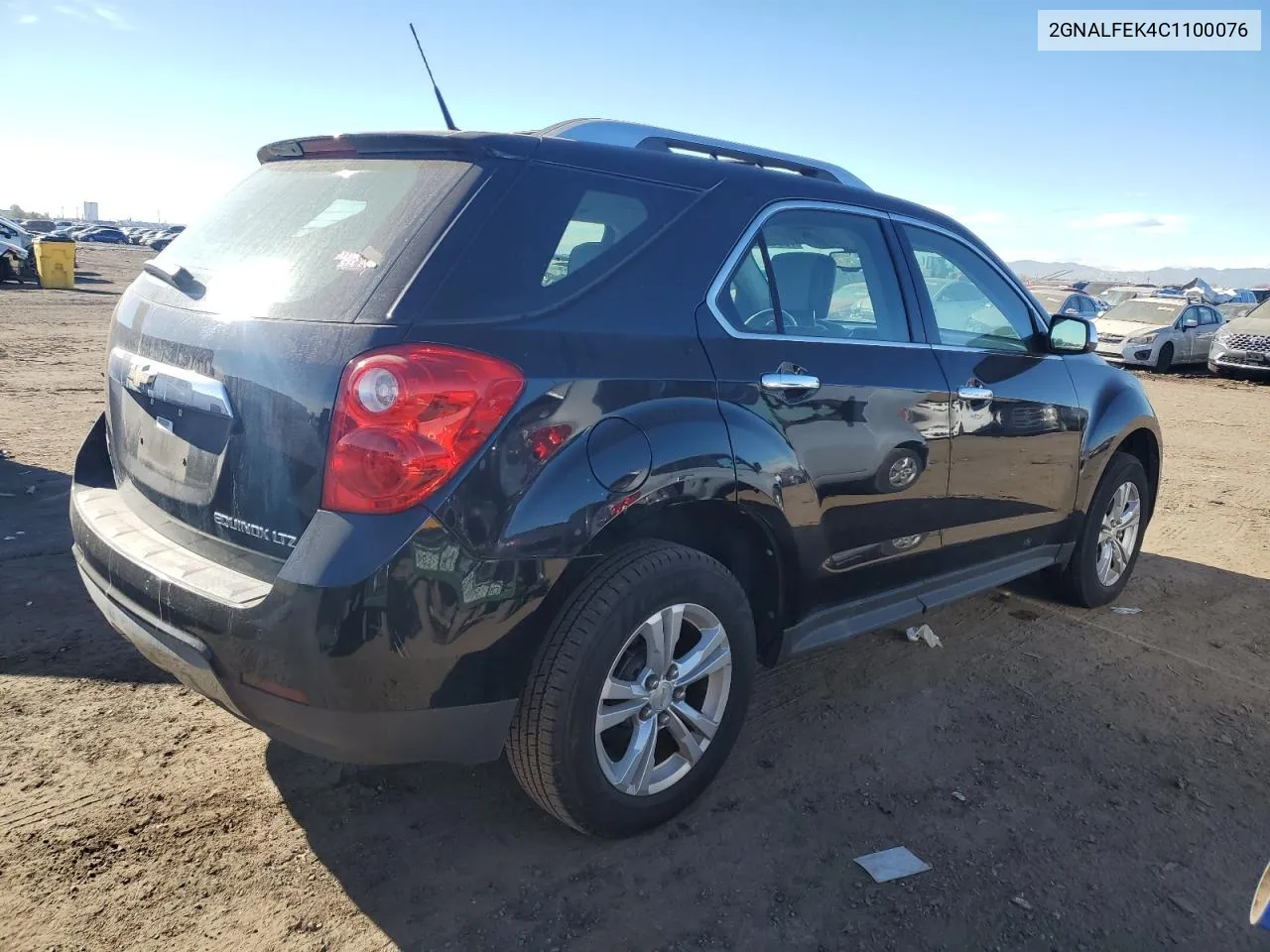 2012 Chevrolet Equinox Ltz VIN: 2GNALFEK4C1100076 Lot: 79647654