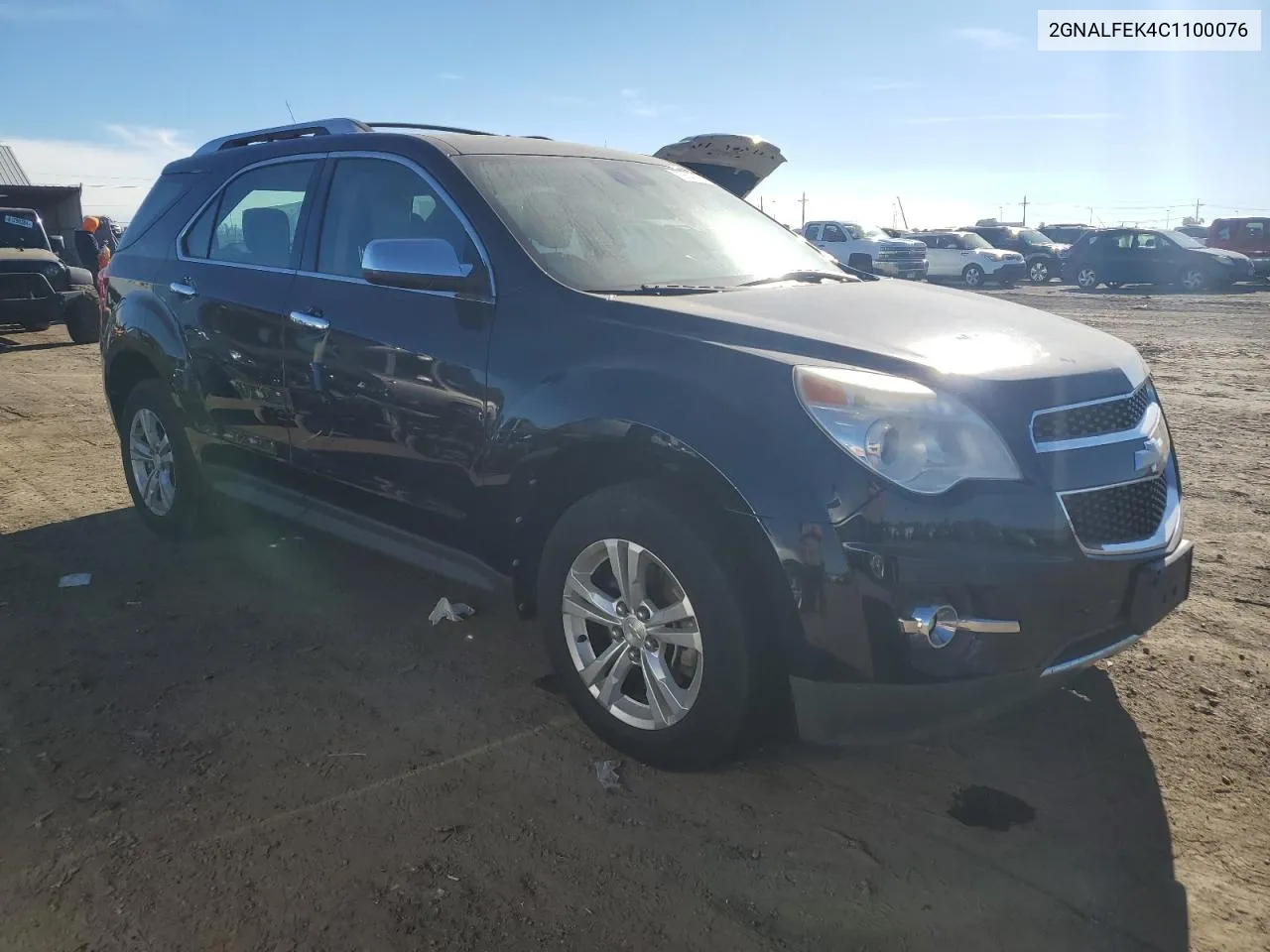 2012 Chevrolet Equinox Ltz VIN: 2GNALFEK4C1100076 Lot: 79647654