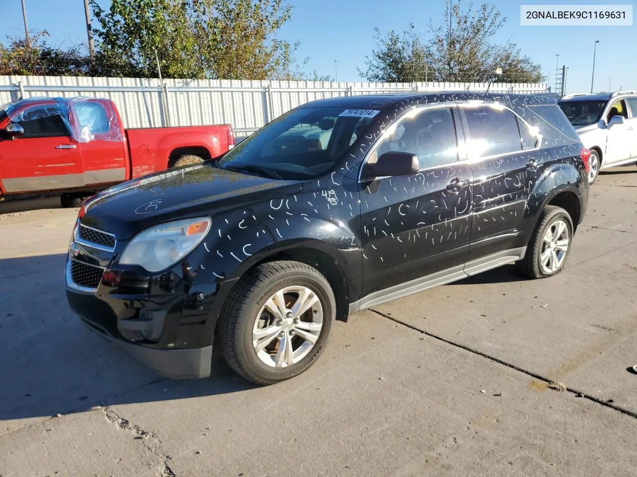 2012 Chevrolet Equinox Ls VIN: 2GNALBEK9C1169631 Lot: 79741014