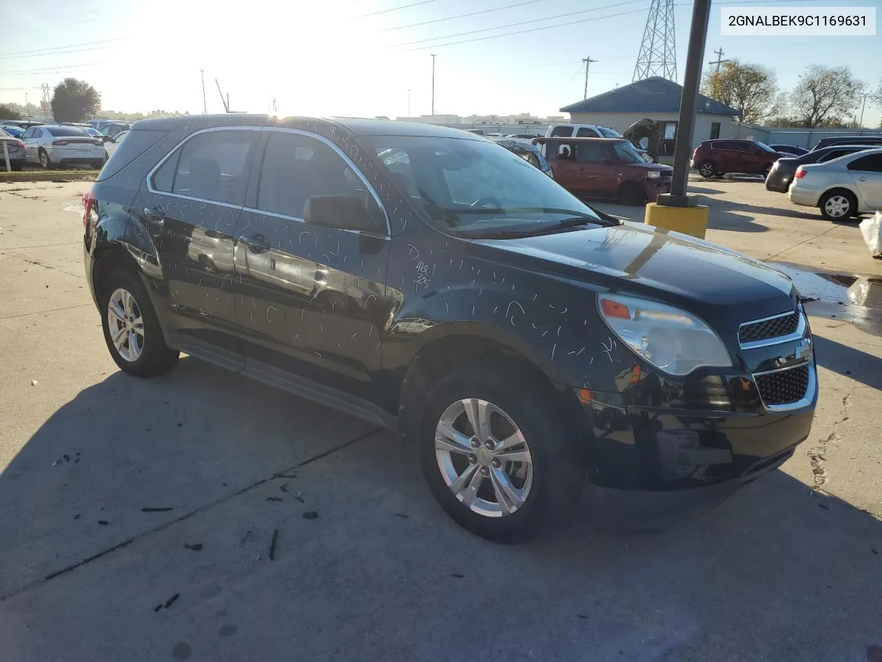 2012 Chevrolet Equinox Ls VIN: 2GNALBEK9C1169631 Lot: 79741014