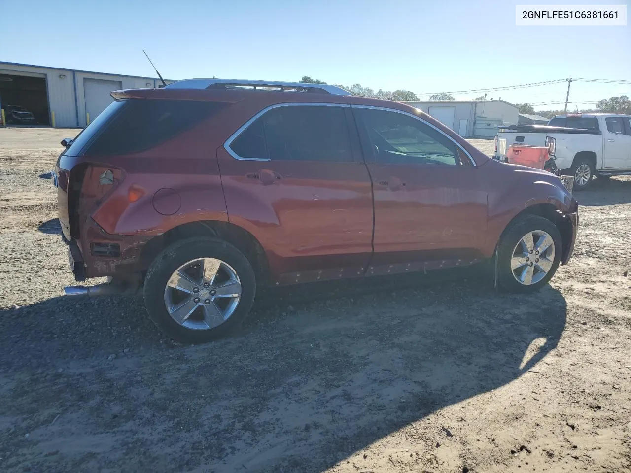 2012 Chevrolet Equinox Ltz VIN: 2GNFLFE51C6381661 Lot: 80296744