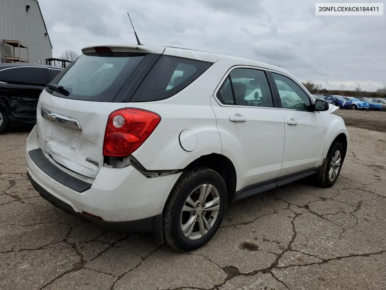 2012 Chevrolet Equinox Ls VIN: 2GNFLCEK6C6184411 Lot: 80390534