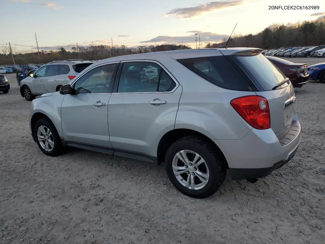 2012 Chevrolet Equinox Ls VIN: 2GNFLCEK2C6163989 Lot: 80392174