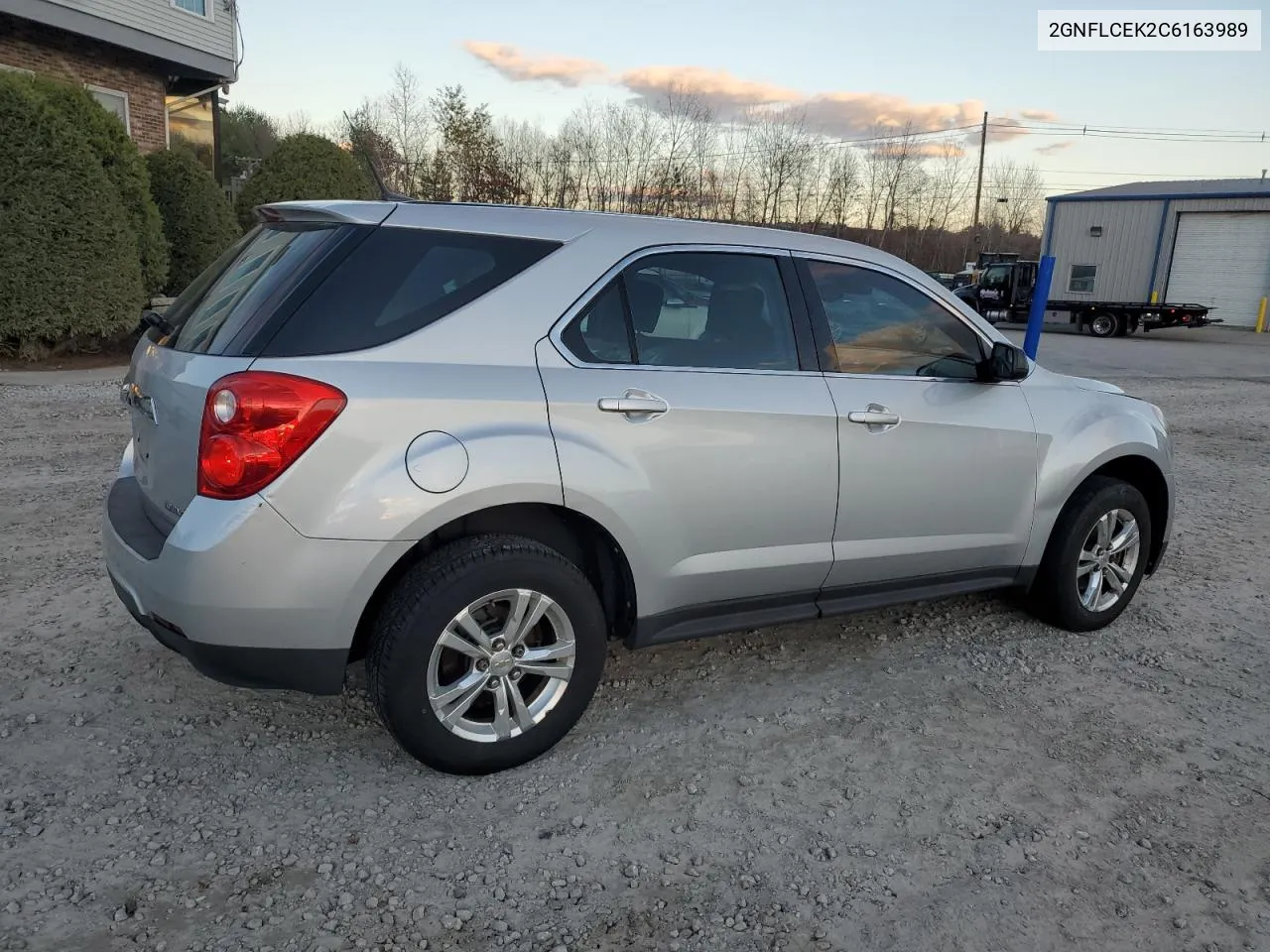 2012 Chevrolet Equinox Ls VIN: 2GNFLCEK2C6163989 Lot: 80392174