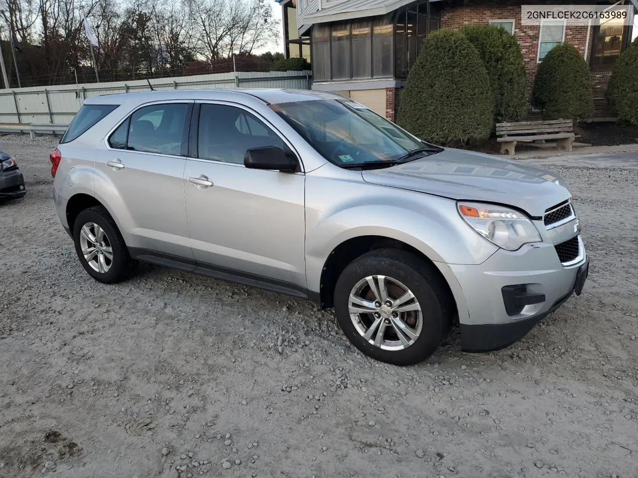 2012 Chevrolet Equinox Ls VIN: 2GNFLCEK2C6163989 Lot: 80392174