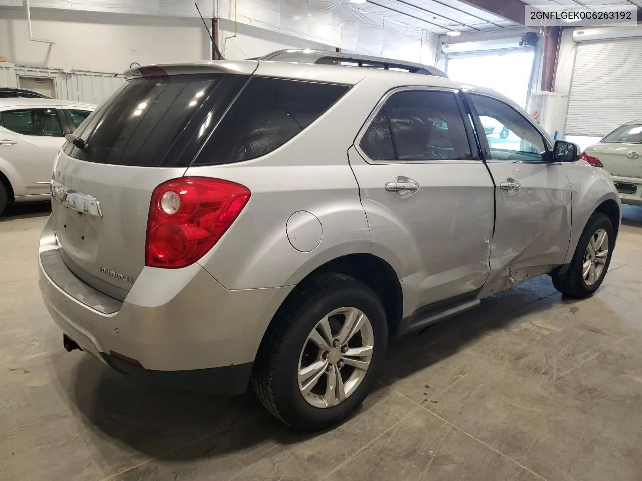 2012 Chevrolet Equinox Ltz VIN: 2GNFLGEK0C6263192 Lot: 80447574