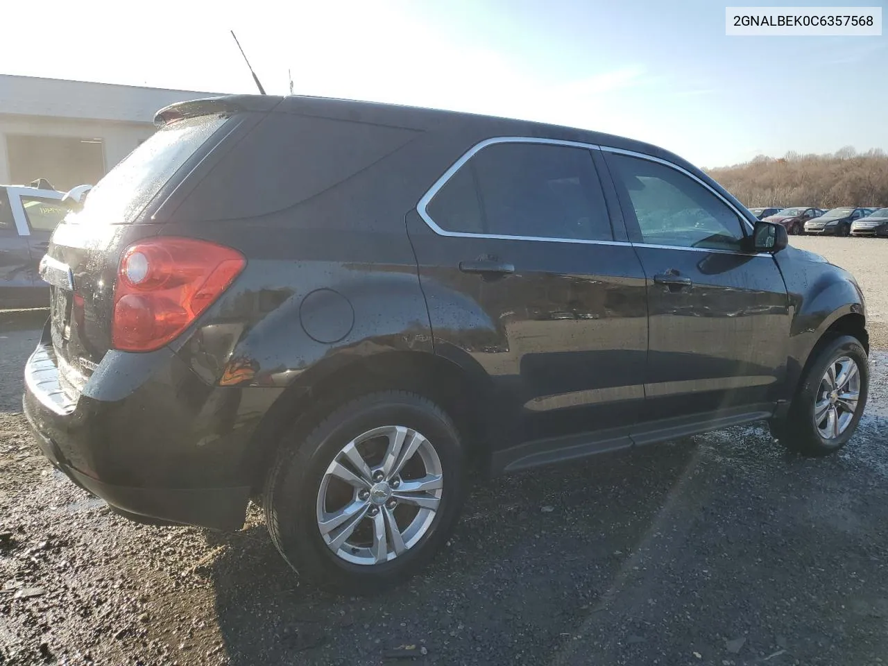 2012 Chevrolet Equinox Ls VIN: 2GNALBEK0C6357568 Lot: 80753204