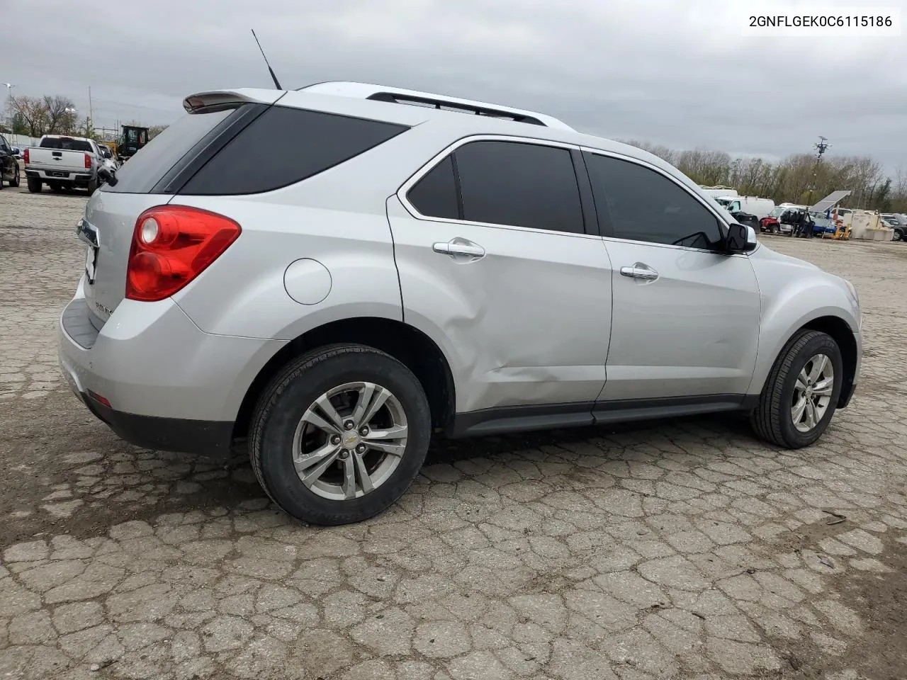 2012 Chevrolet Equinox Ltz VIN: 2GNFLGEK0C6115186 Lot: 80860754