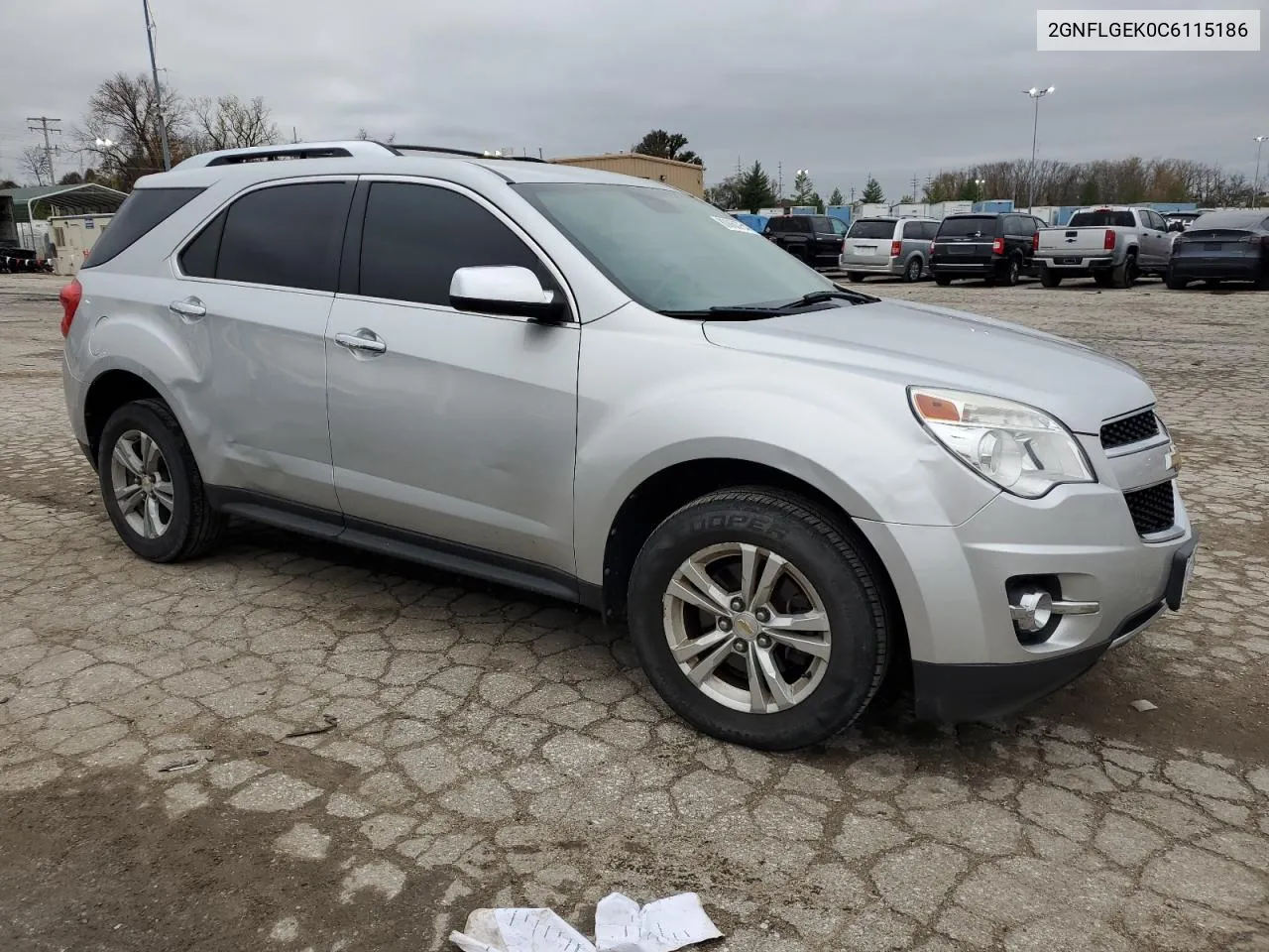 2012 Chevrolet Equinox Ltz VIN: 2GNFLGEK0C6115186 Lot: 80860754