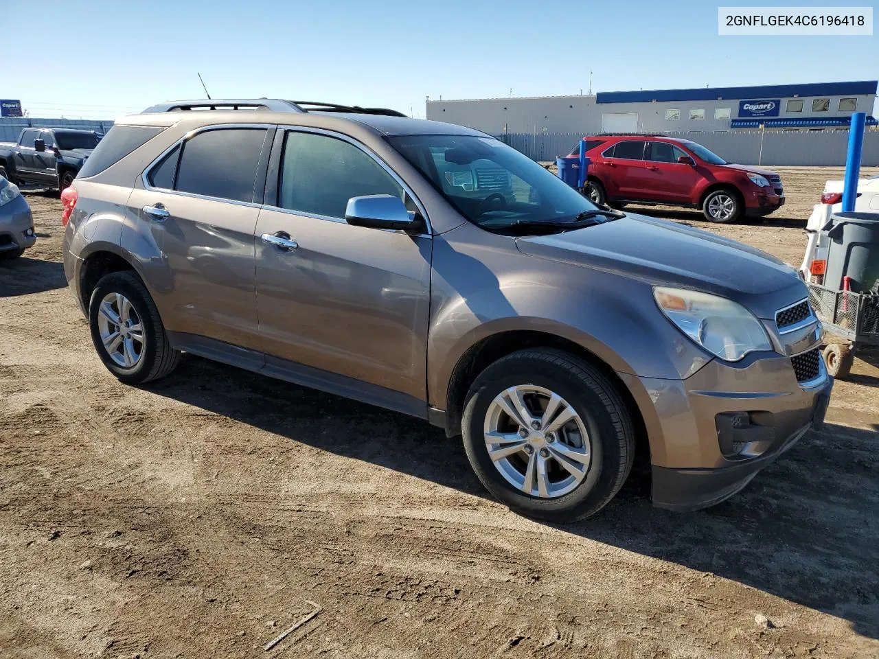 2012 Chevrolet Equinox Ltz VIN: 2GNFLGEK4C6196418 Lot: 81147914