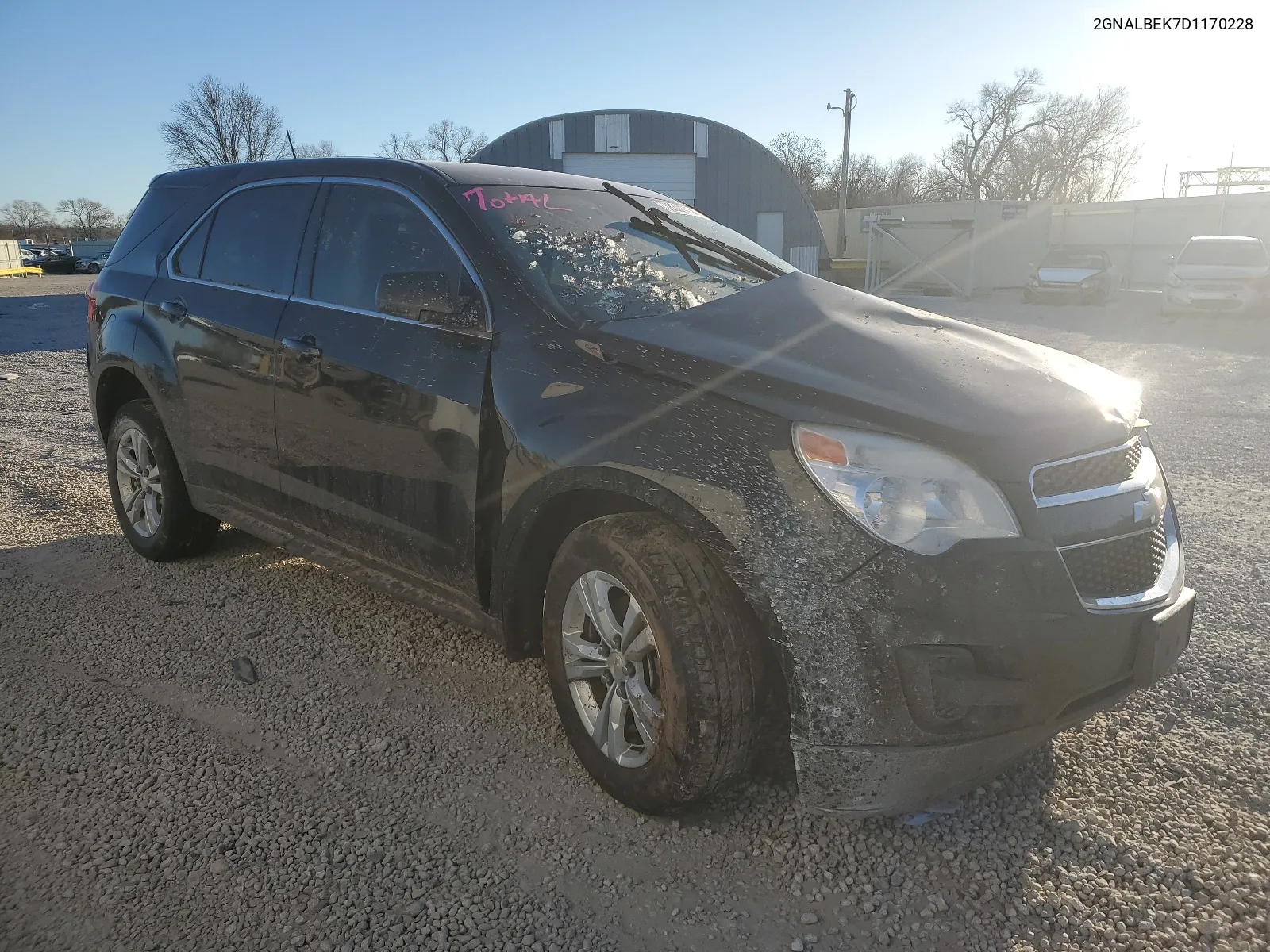 2GNALBEK7D1170228 2013 Chevrolet Equinox Ls