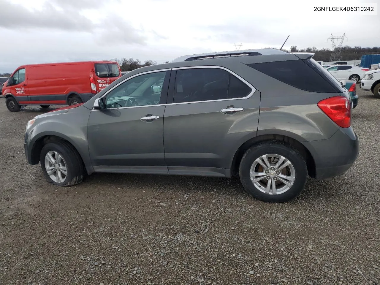 2013 Chevrolet Equinox Ltz VIN: 2GNFLGEK4D6310242 Lot: 44571024